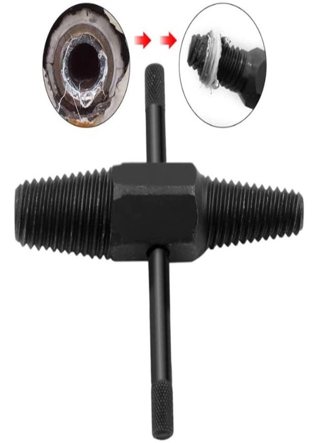 H9 2in1 Broken Pipe Removal Screw Extractor Tool Size 1/2" till 3/4" Inch Pipes Valve Faucet Bolt Extractor Damaged Screw Drill Bits Remover - Image 4